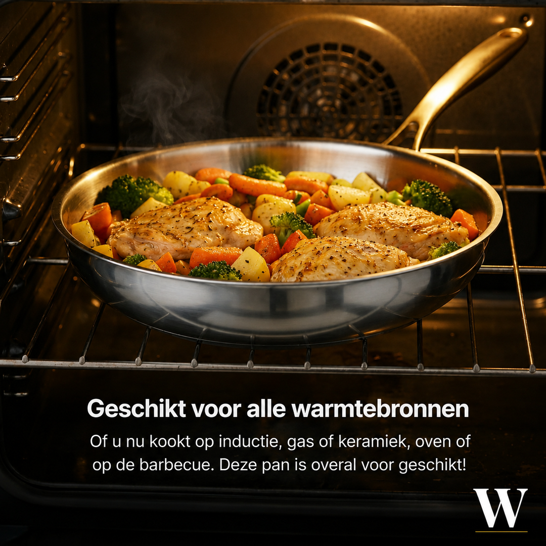 Reinhof® | Titanium Koekenpan