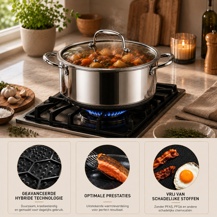 Westhoff® | Titanium Pan + Deksel