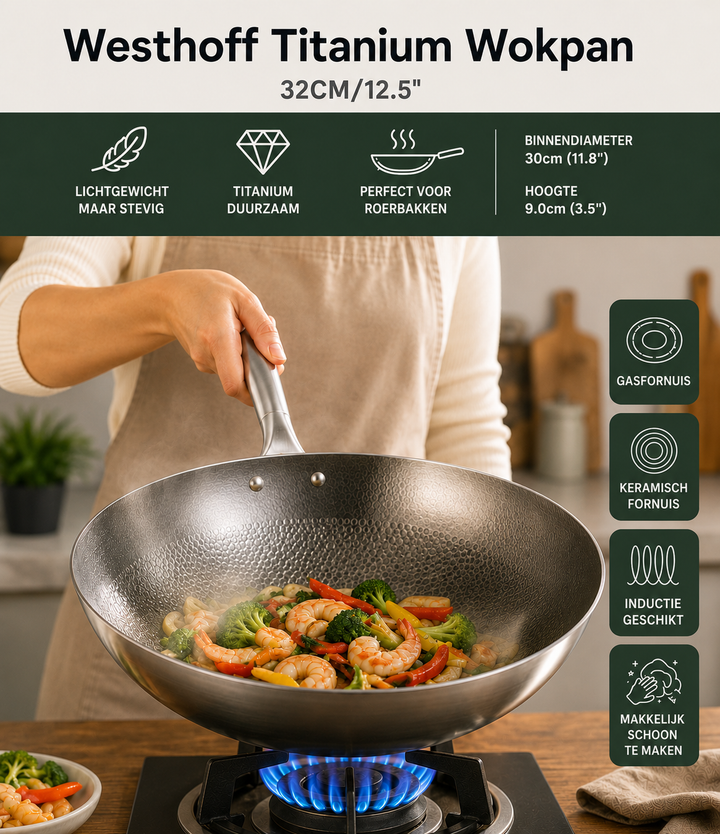 Westhoff® | Titanium Wokpan