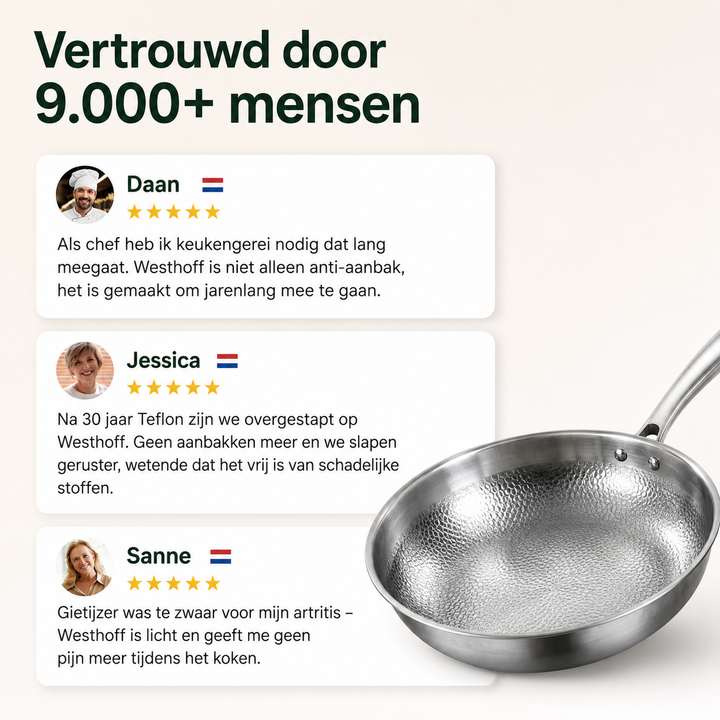 Westhoff® | Titanium Koekenpan