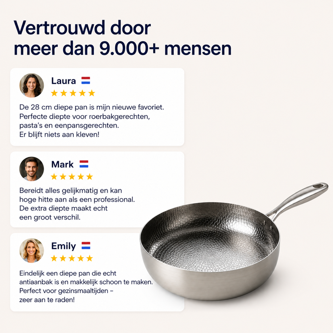 Westhoff® | Titanium Diepe Pan