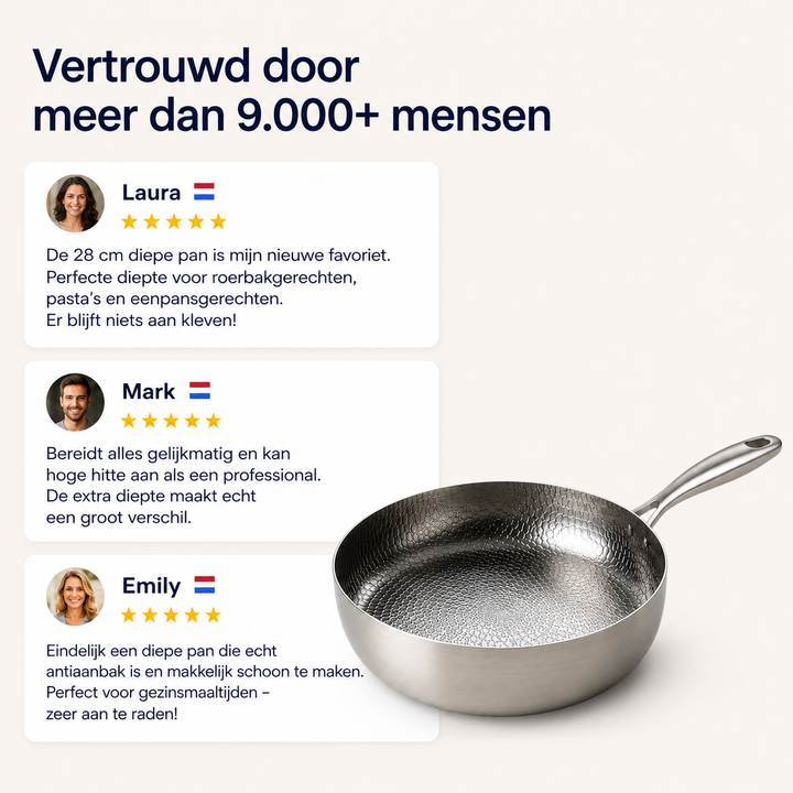 Westhoff® | Titanium Diepe Pan