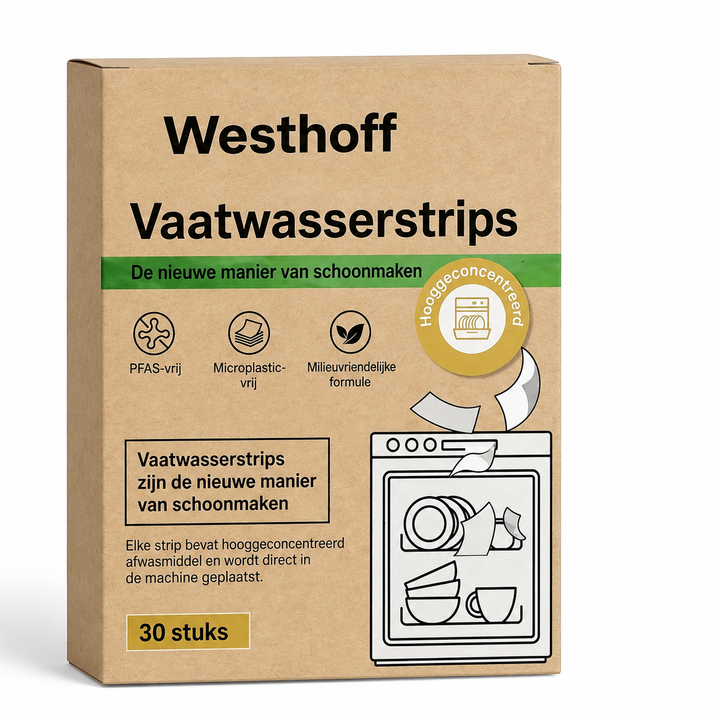 Vaatwasser Strips | 100% Microplastivrij Schoonmaken