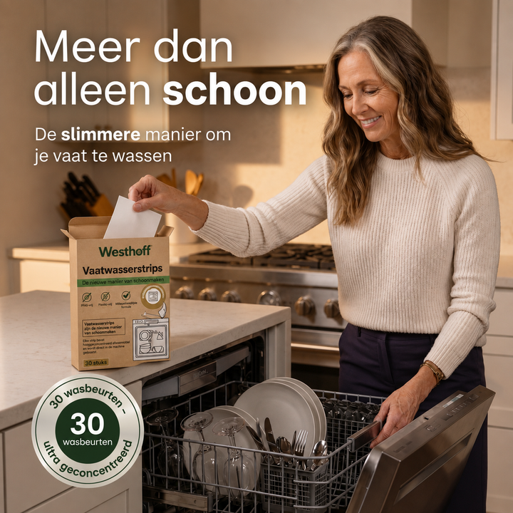 Vaatwasser Strips | 100% Microplastivrij Schoonmaken