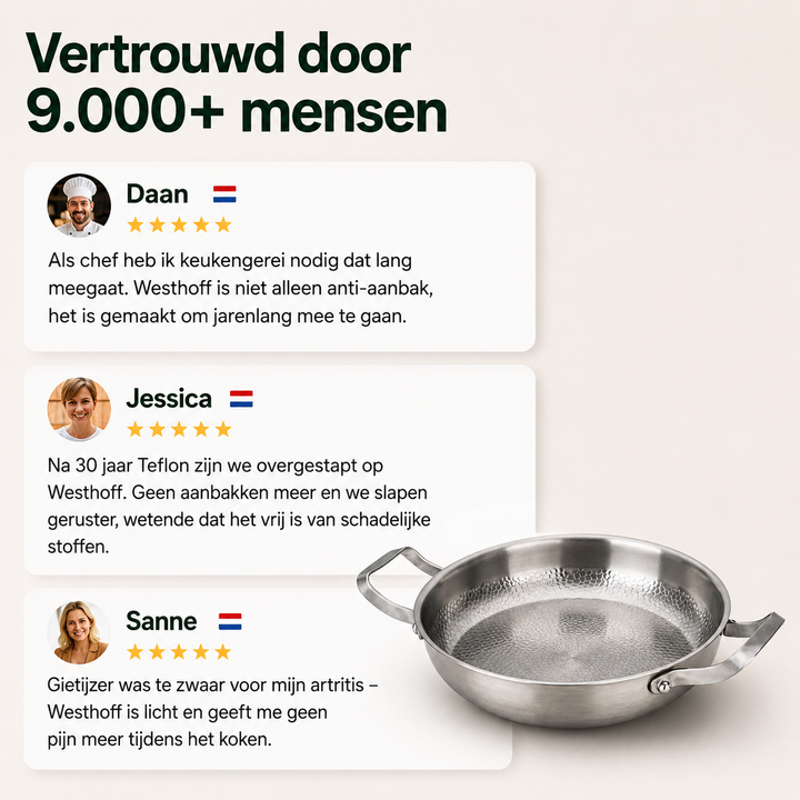 Westhoff® | Titanium Hapjespan (kopie)