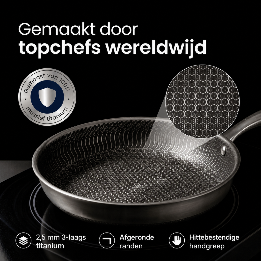 Westhoff® | Titanium Koekenpan V3