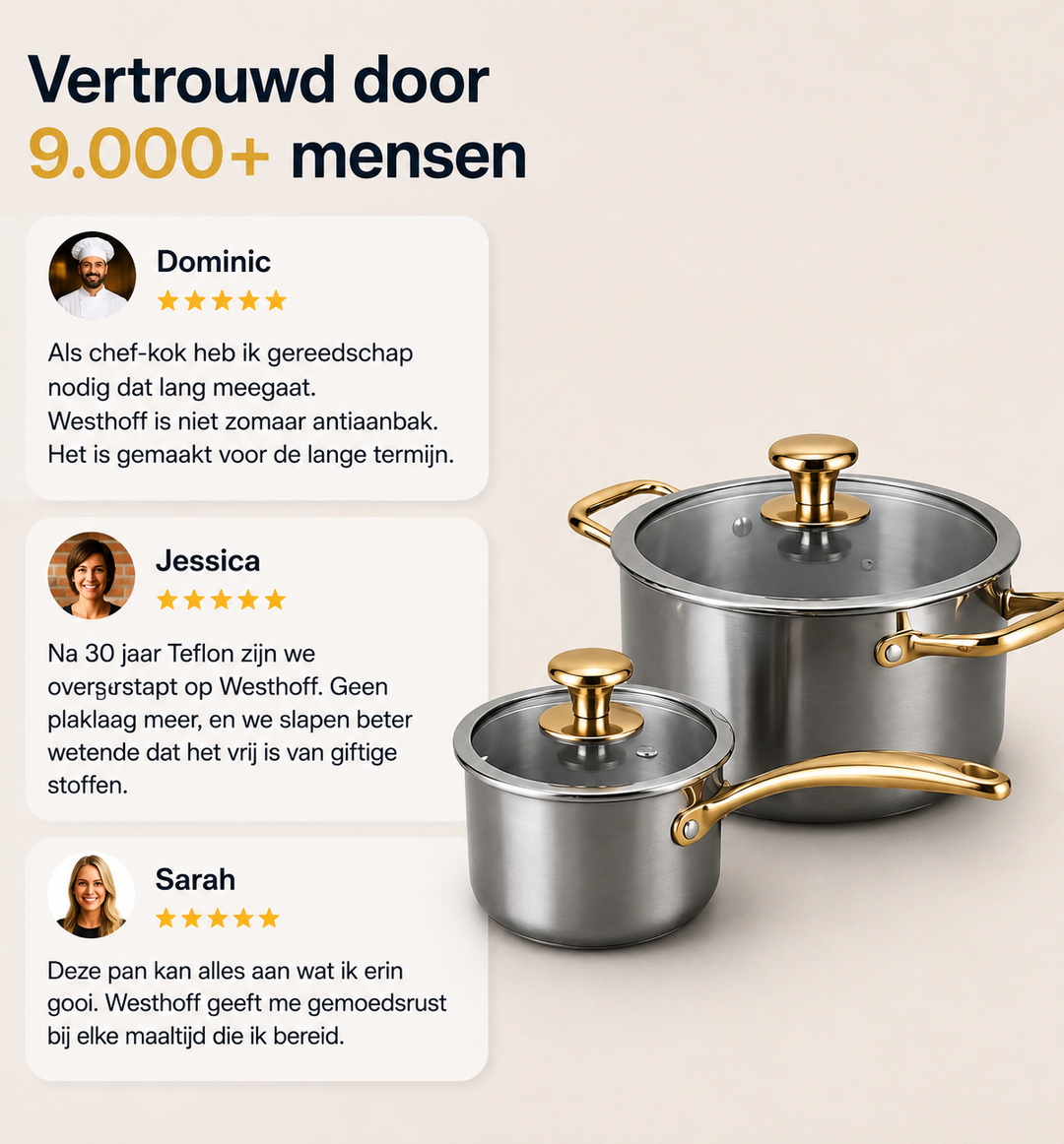 Westhoff® | Titanium Kookpan
