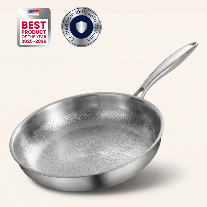 Titanium Koekenpan Pro® | De Laatste Pan Die Je Ooit Zult Kopen